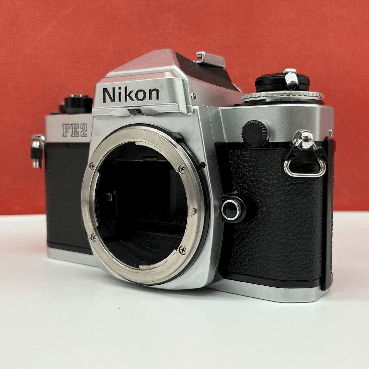 ☆14 Nikon FE2 フィルム一眼レフカメラ ボディ 動作品 1円スタート ニコンの画像4