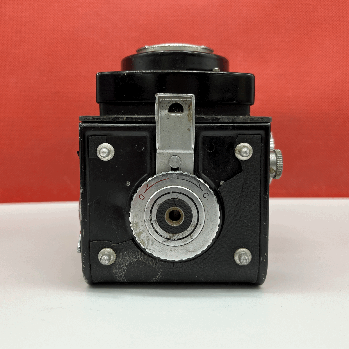 ☆55 Yashica Yashica-Mat F3.2 80mm / F3.5 80mm フィルム二眼レフカメラ 現状品 1円スタート ヤシカ_画像7