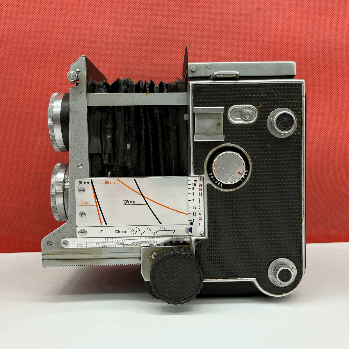 ☆60 MAMIYA C22 PROFESSIONAL MAMIYA-SEKOR F3.5 105mm フィルム二眼レフカメラ 現状品 1円スタート マミヤ_画像4