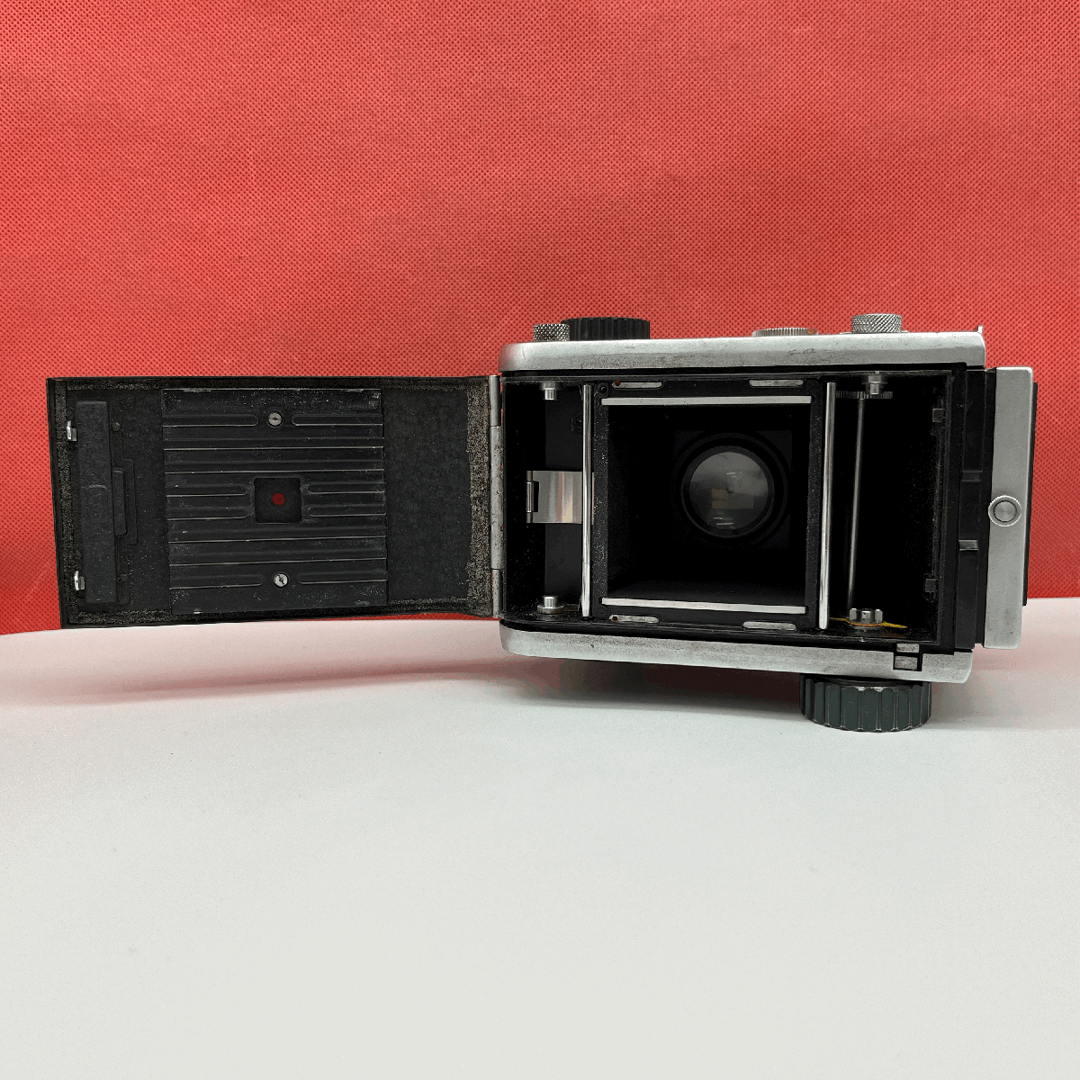 ☆60 MAMIYA C22 PROFESSIONAL MAMIYA-SEKOR F3.5 105mm フィルム二眼レフカメラ 現状品 1円スタート マミヤ_画像6