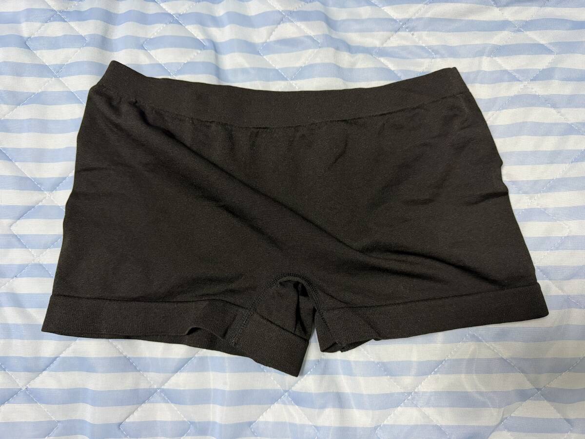 見せパン 黒パン ショートパンツ_画像1