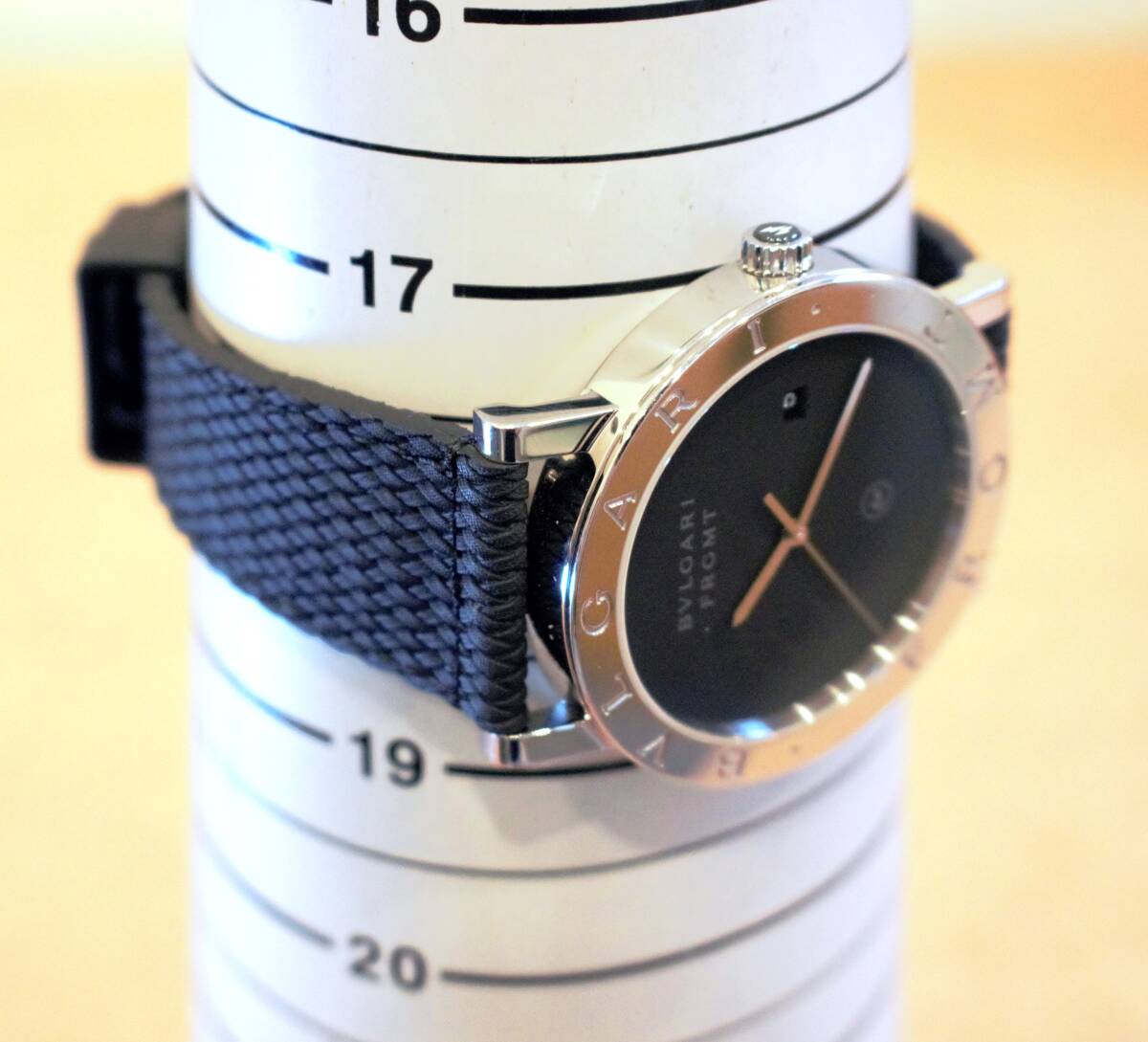 ☆時計☆1円~☆BVLGARI (ブルガリ)☆BB41S☆ブルガリ・ブルガリ フラグメントデザイン 日本限定200本☆BK文字盤 メンズ ☆『VRW-1196』_画像9