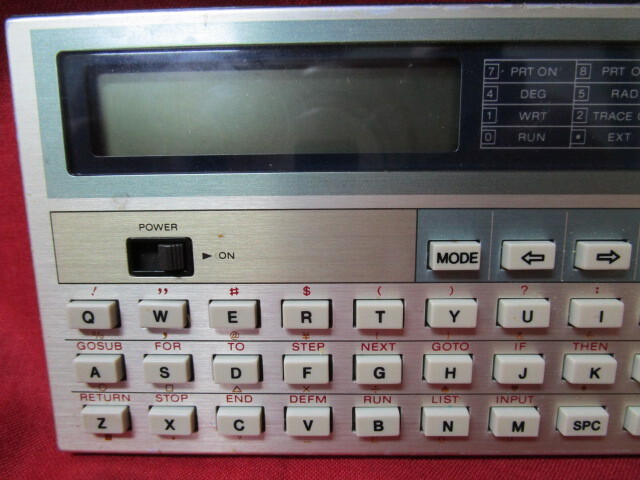 H[6756] * CASIO Casio PERSONAL COMPUTER PB-100 * карманный компьютер утиль 