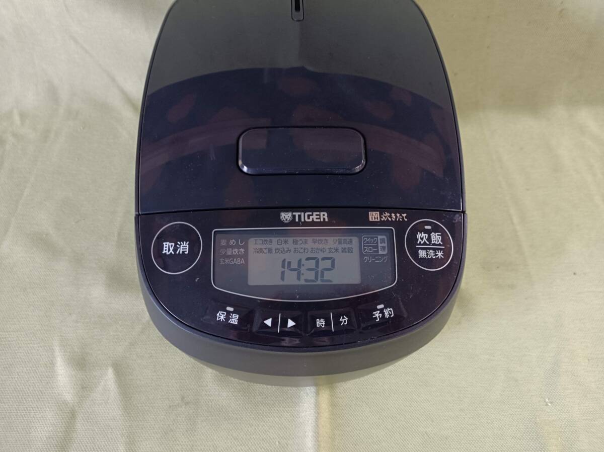 VDAJB★都　TIGER　タイガー　圧力IHジャー　炊飯器　JPV-T100　2024年製_画像3