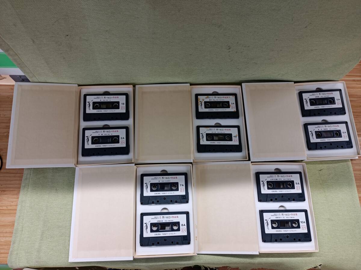 NSHVZ★都　文芸カセット 日本近代文学シリーズ 芥川龍之介作品集 カセット全5巻　カセット10本　岩波書店 定価19000円_画像4