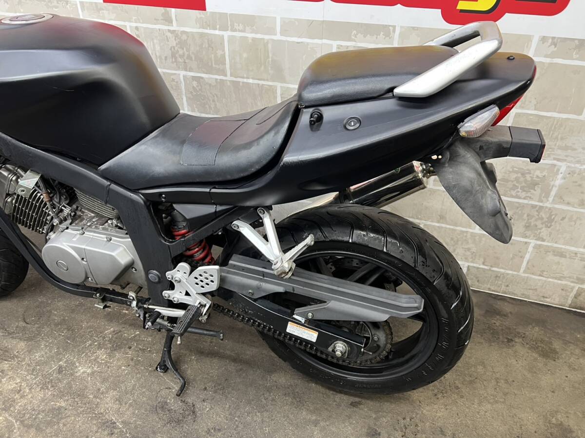 HYOSUNG　ヒョースン　GT250R　KM4MJ51E　書類有り　場内走行確認済み　始動動画有り　売り切り　未整備　現状車　バンガレ_画像10
