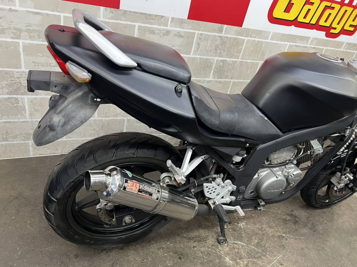 HYOSUNG　ヒョースン　GT250R　KM4MJ51E　書類有り　場内走行確認済み　始動動画有り　売り切り　未整備　現状車　バンガレ_画像8