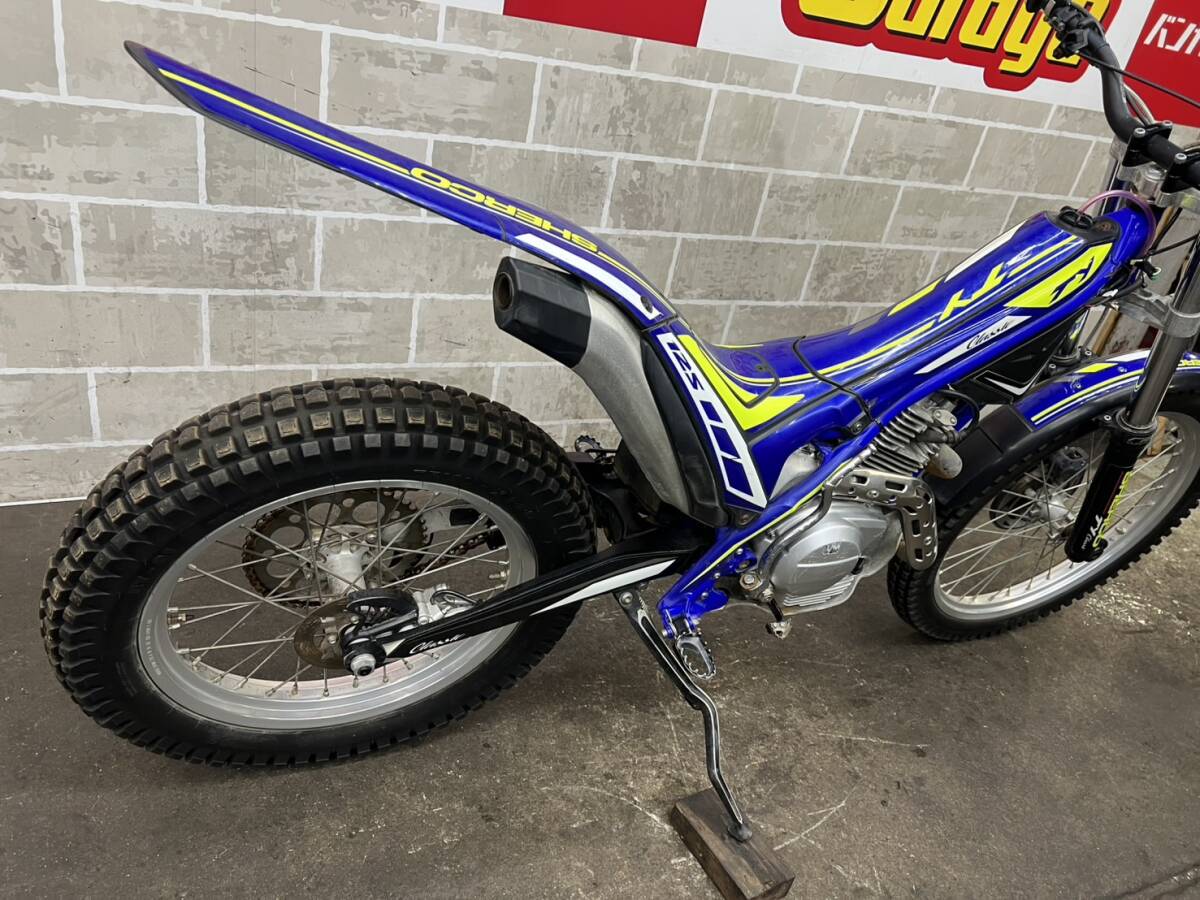 SHERCO シェルコ　TY125 CLASSIC クラシック VNBS821TRJA 販売証明書有り 場内走行確認済み 始動動画有り 未整備 現状 売り切り バンガレ_画像8
