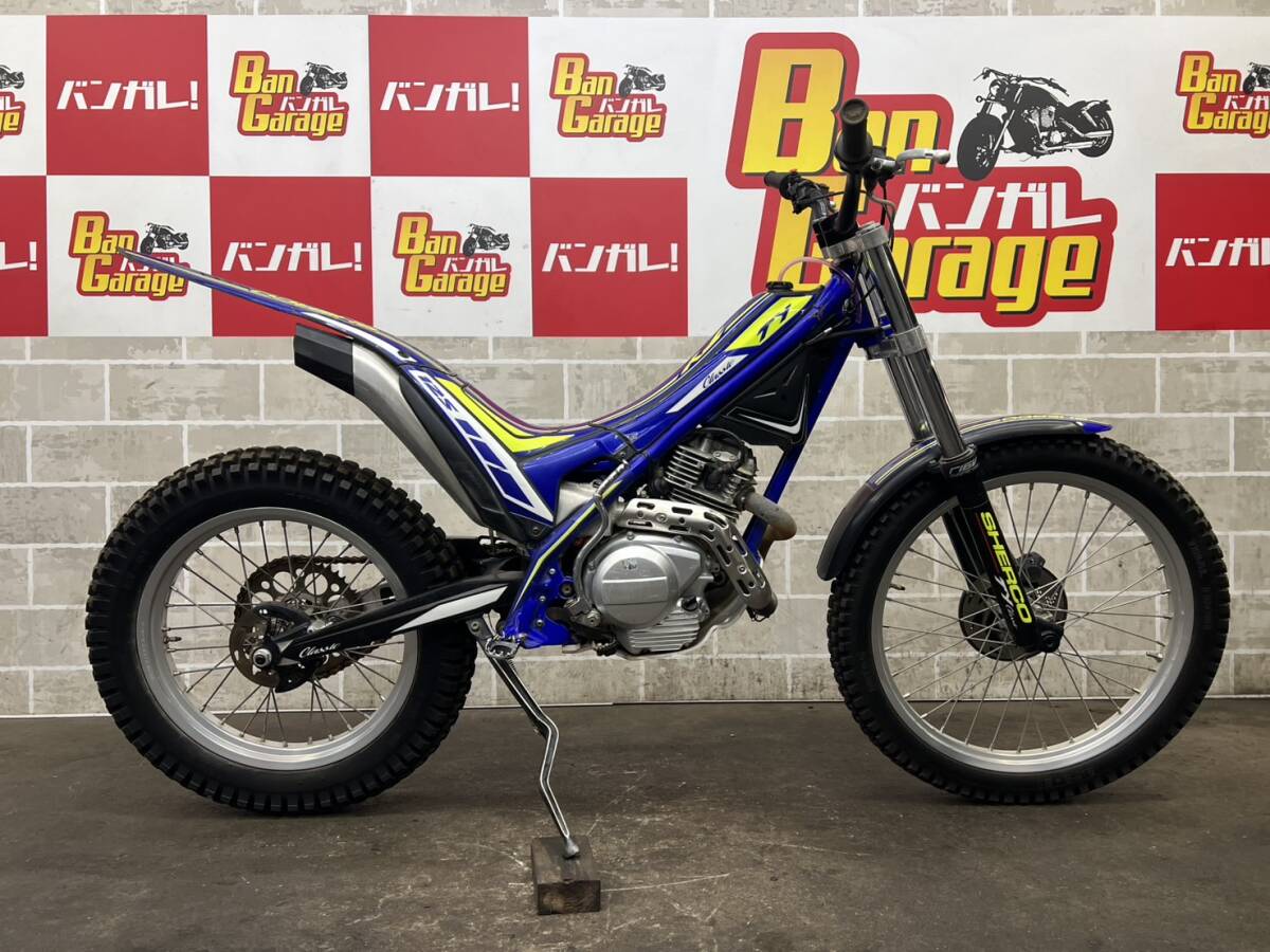SHERCO シェルコ　TY125 CLASSIC クラシック VNBS821TRJA 販売証明書有り 場内走行確認済み 始動動画有り 未整備 現状 売り切り バンガレ_画像3