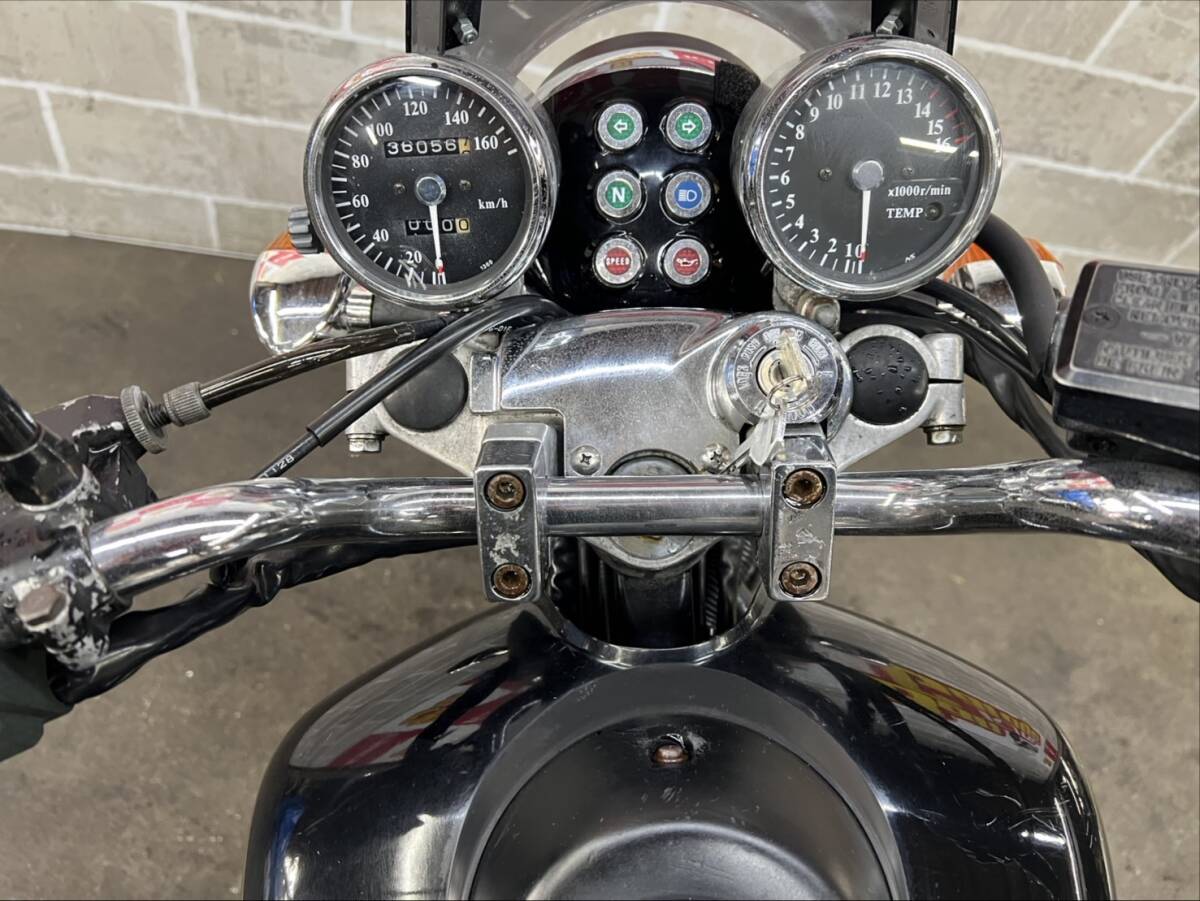 KAWASAKI カワサキ　ELIMINATOR250 エリミネーター250　EL250A　書類有り 場内走行確認済み 始動動画有り 売り切り 未整備 現状車 バンガレ_画像5