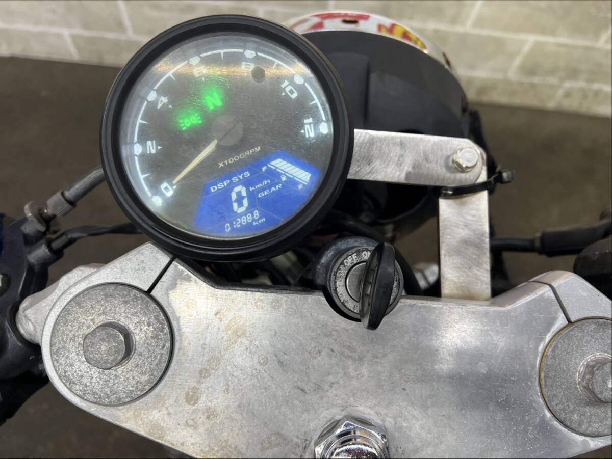 HYOSUNG　ヒョースン　GT250R　KM4MJ51E　書類有り　場内走行確認済み　始動動画有り　売り切り　未整備　現状車　バンガレ_画像5