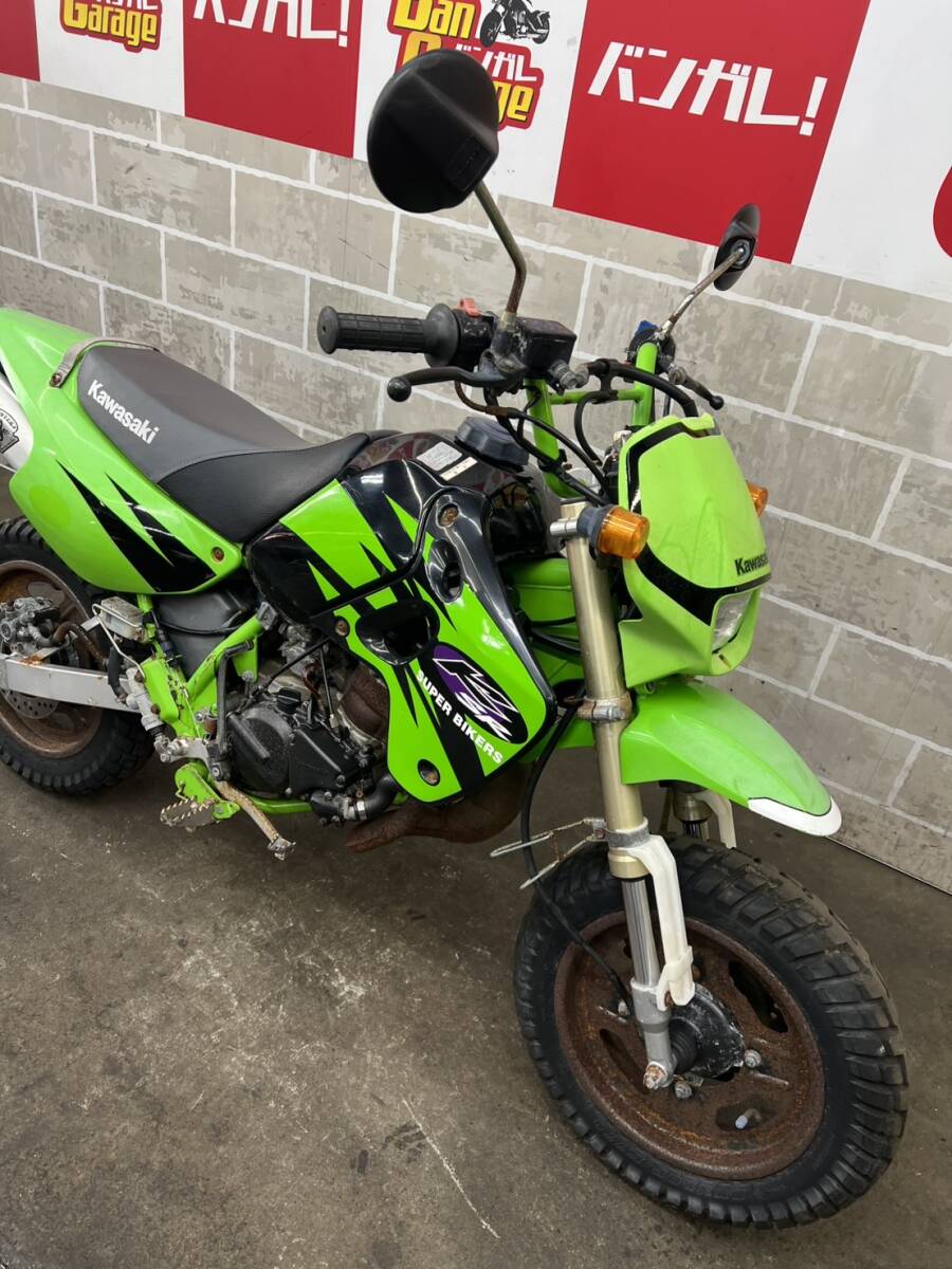 KAWASAKI　カワサキ　KSR80 KSRⅡ　MX080B　販売証明書有り　エンジン始動動画有り　売り切り　未整備　現状車　バンガレ_画像7