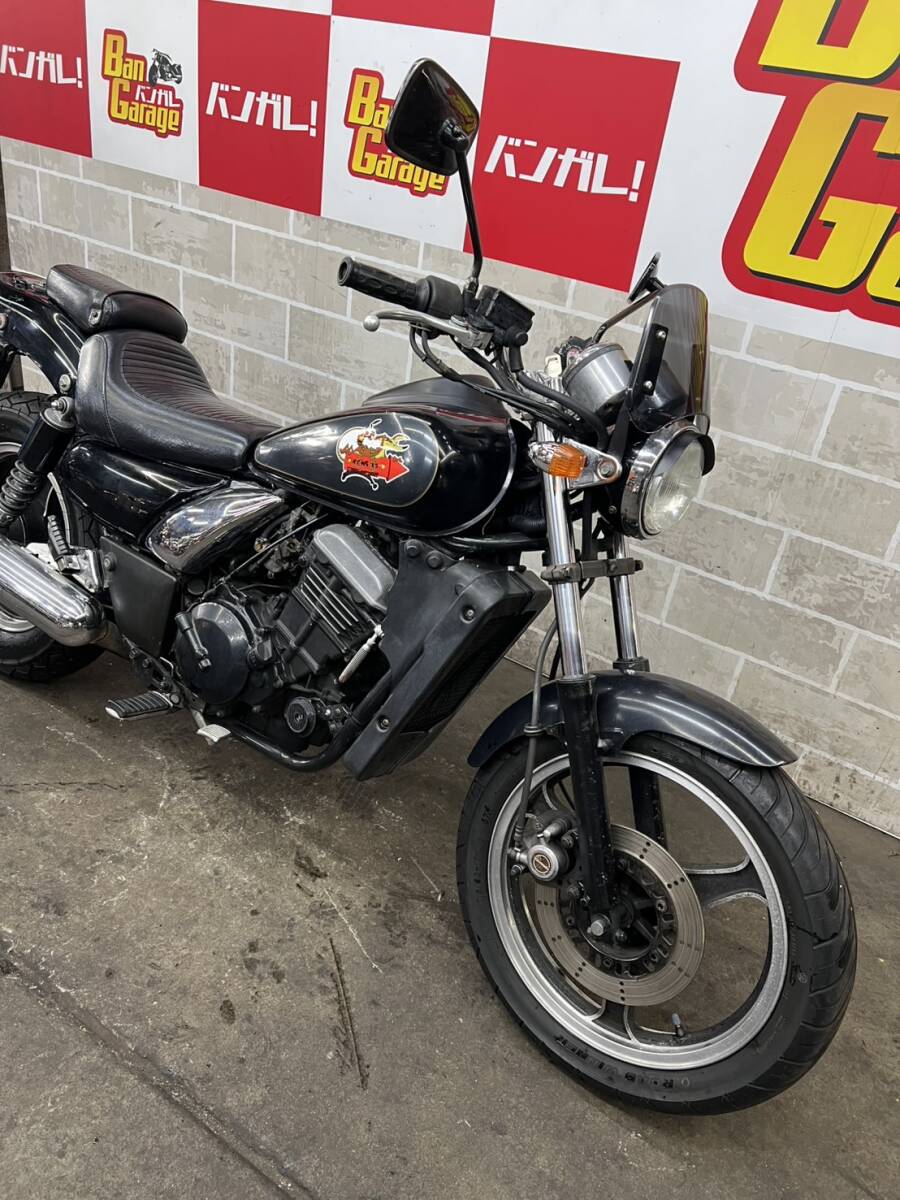 KAWASAKI カワサキ　ELIMINATOR250 エリミネーター250　EL250A　書類有り 場内走行確認済み 始動動画有り 売り切り 未整備 現状車 バンガレ_画像7