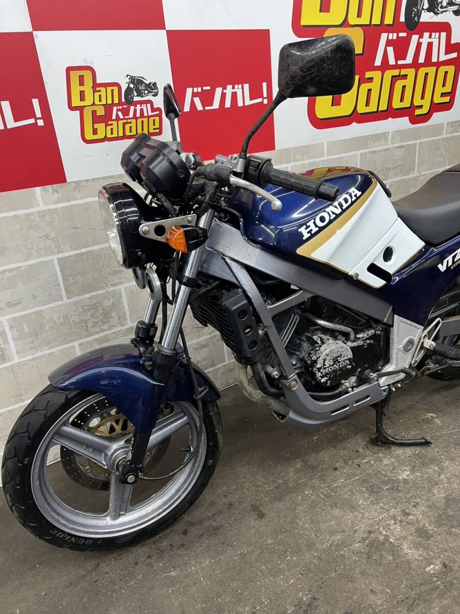 HONDA ホンダ VTZ250 MC15 書類無し 場内走行確認済み 始動動画有り 売り切り 未整備 現状車 バンガレ_画像9