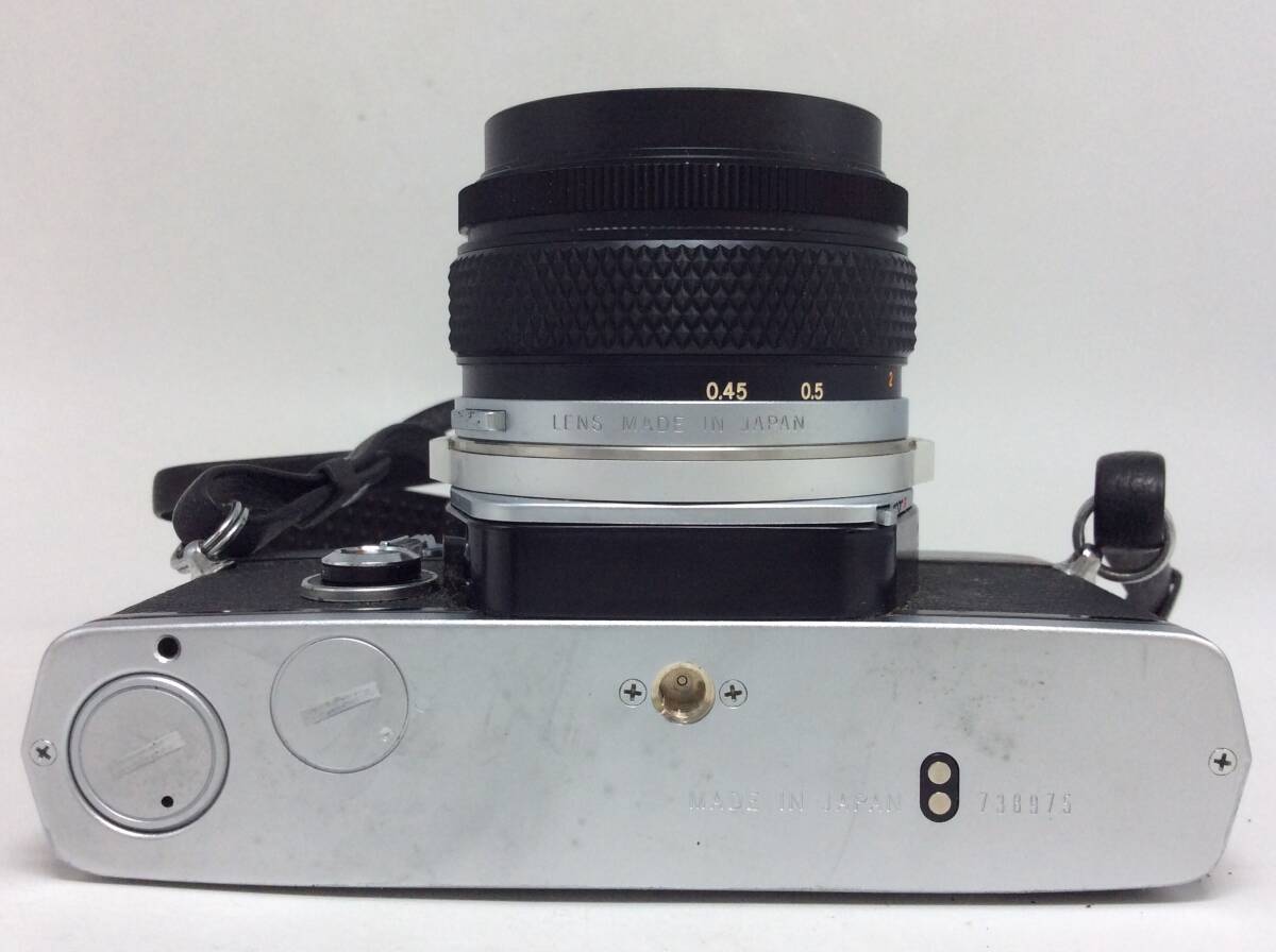QQ13◎【動作/精度未確認】フィルムカメラ PENTAX ペンタックス OM-2N レンズ 現状品 AUTO‐S 1:1.4 f=50ｍｍ ジャンク品_画像6