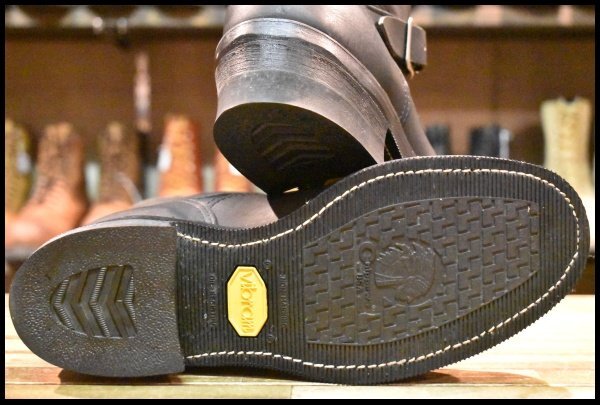 【8.5E 美品 PT91 黒タグ 96年】Chippewa チペワ 27863 エンジニア 黒 ブラック スチールトゥ 11インチハイト ブーツ HOPESMORE_画像3