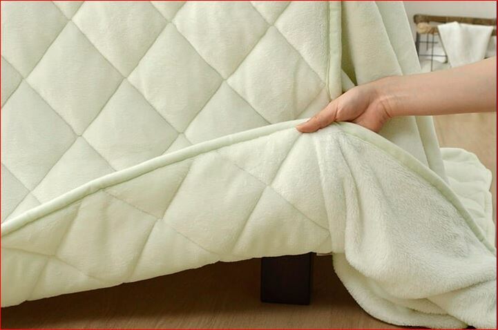 ダイニングコタツ用布団90用　235×235cm　ハイコタツ布団　こたつ布団　上掛布団　ダイニングこたつ布団　 IV 沖縄、諸島部は不可　_画像4