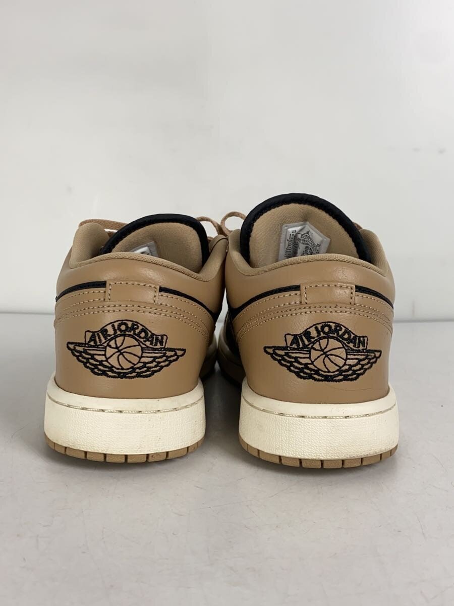 NIKE◆Air Jordan 1 Low Desert/27.5cm/ベージュ/レザー/DC0774-201_画像6