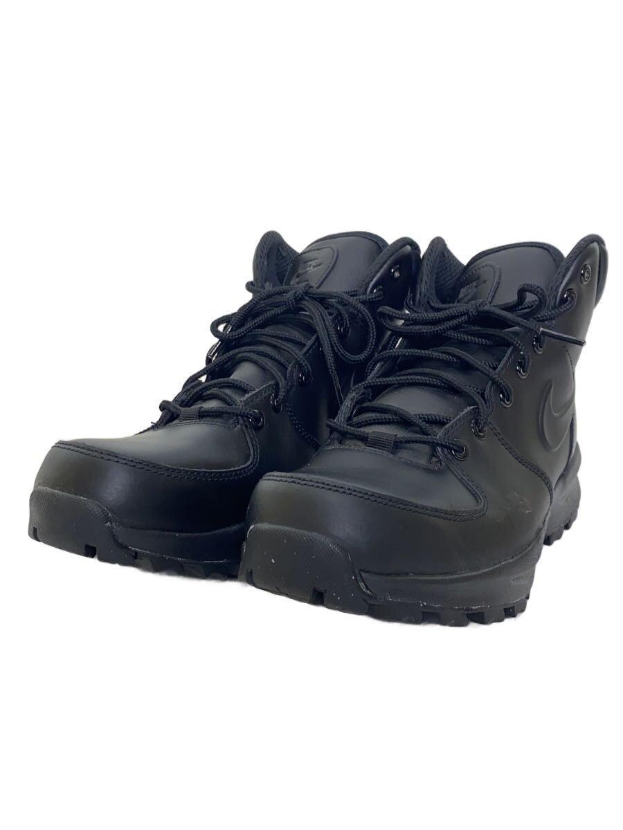 NIKE◆MANOA LEATHER/マノアレザー/ブラック/454350-003/27cm/BLK//_画像2