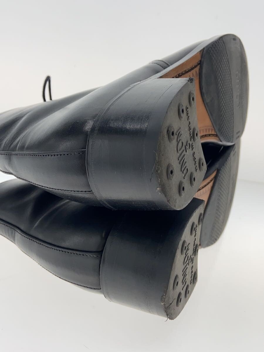 SANDERS◆チャッカブーツ/UK9.5/BLK/牛革/2685BC_画像4