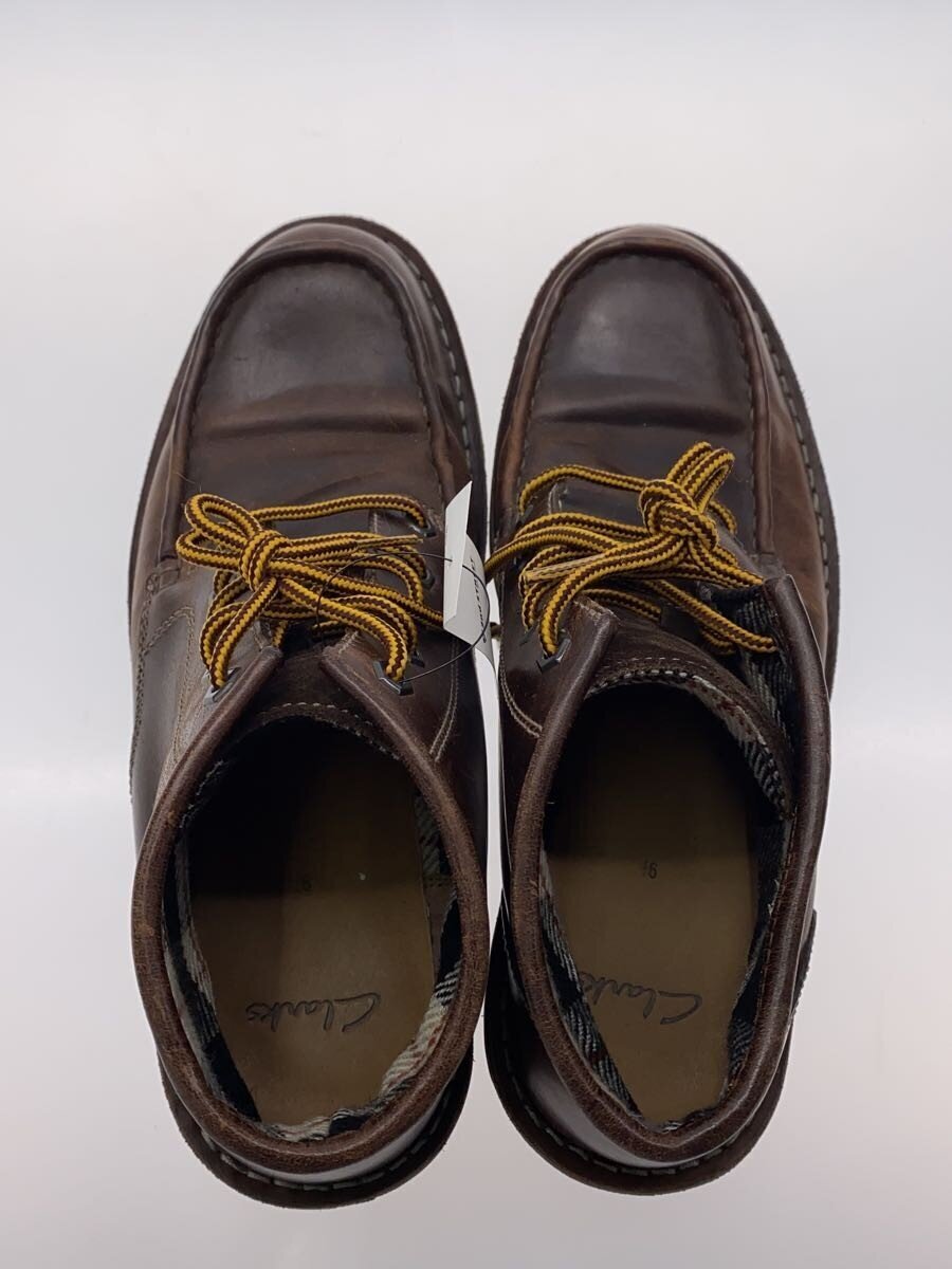 Clarks* ботинки /UK9.5/BRW