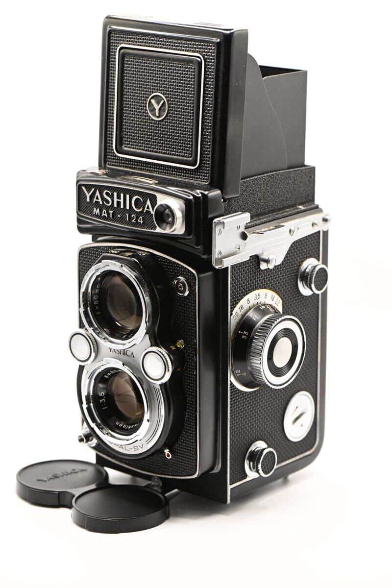 整備済 Yashica Mat-124 美品 作例付 レンズキャップ付_画像1