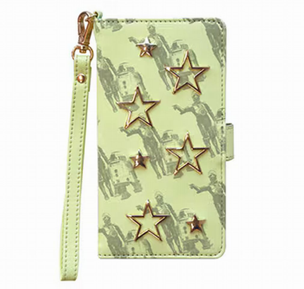【送料無料】ヨーイ iPhone SE3/SE2/8/7/6s/6用 STAR WARS STAR STUDS 手帳型 ケース カバー(カードポケット ストラップ付)_画像3