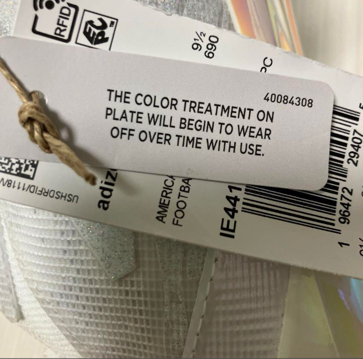 送料無料 新品 adidas アメフト adizero ELECTRIC 28_画像9