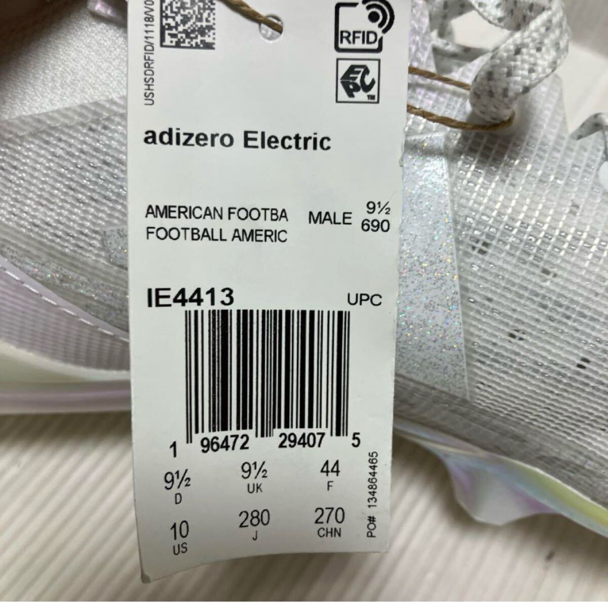 送料無料 新品 adidas アメフト adizero ELECTRIC 28_画像10