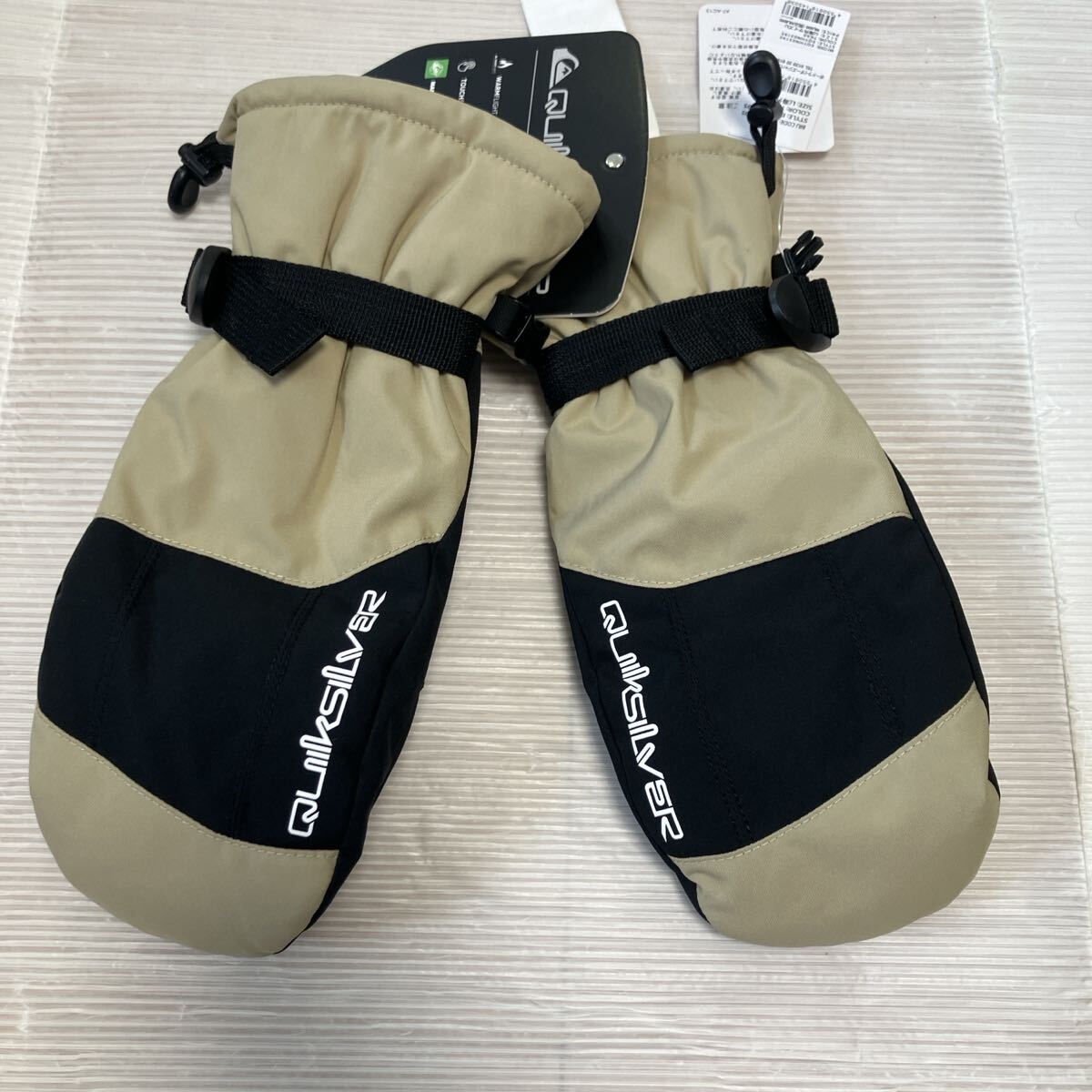 送料無料 新品 QUIKSILVER スノーボード MISSION MITT L_画像3
