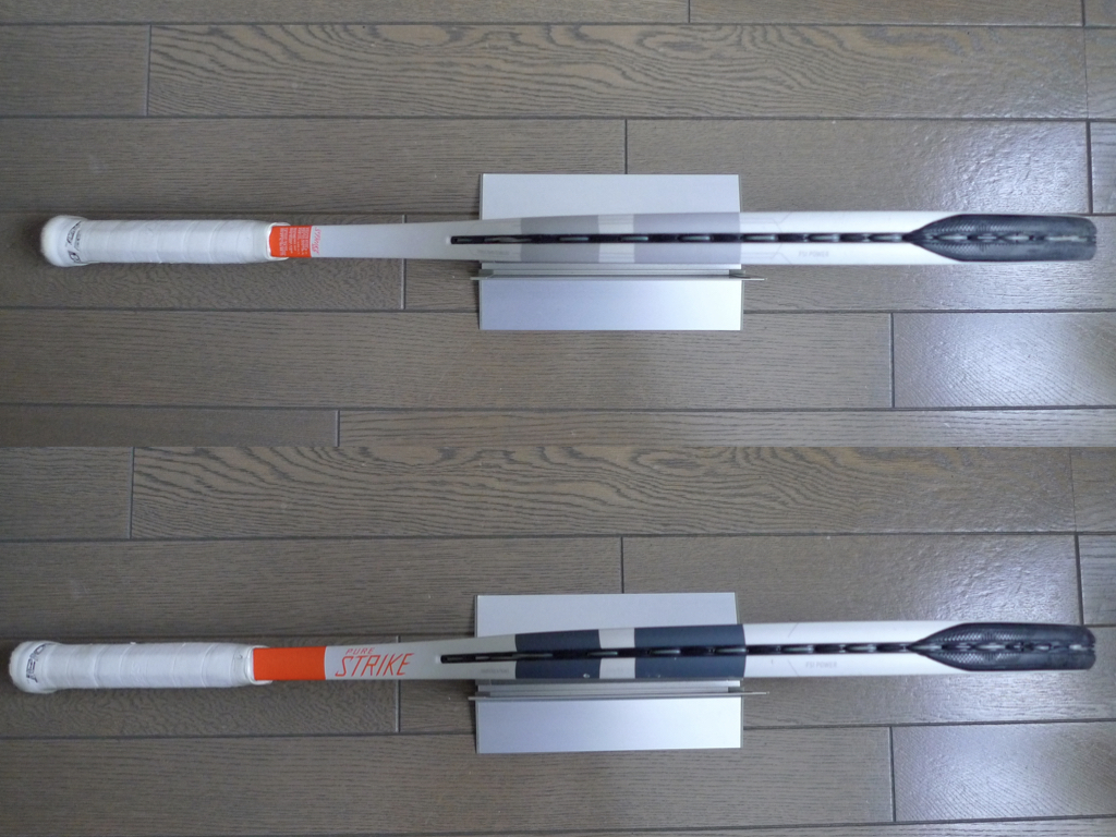 バボラ ピュアストライク Babolat PURE STRIKE 100 2017年 G2 _画像9