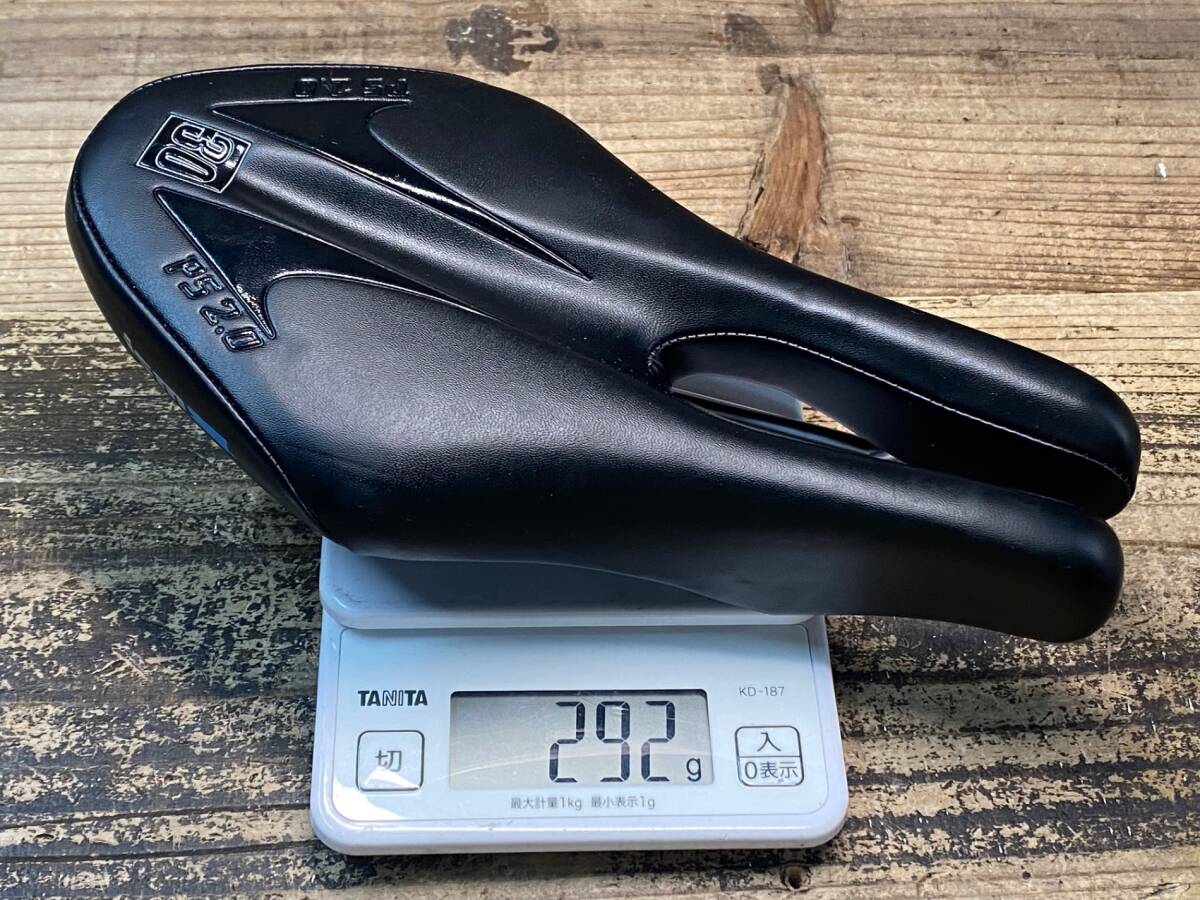 JM045 ism PS2.0 サドル 黒 クロモリレール 135mm_画像8