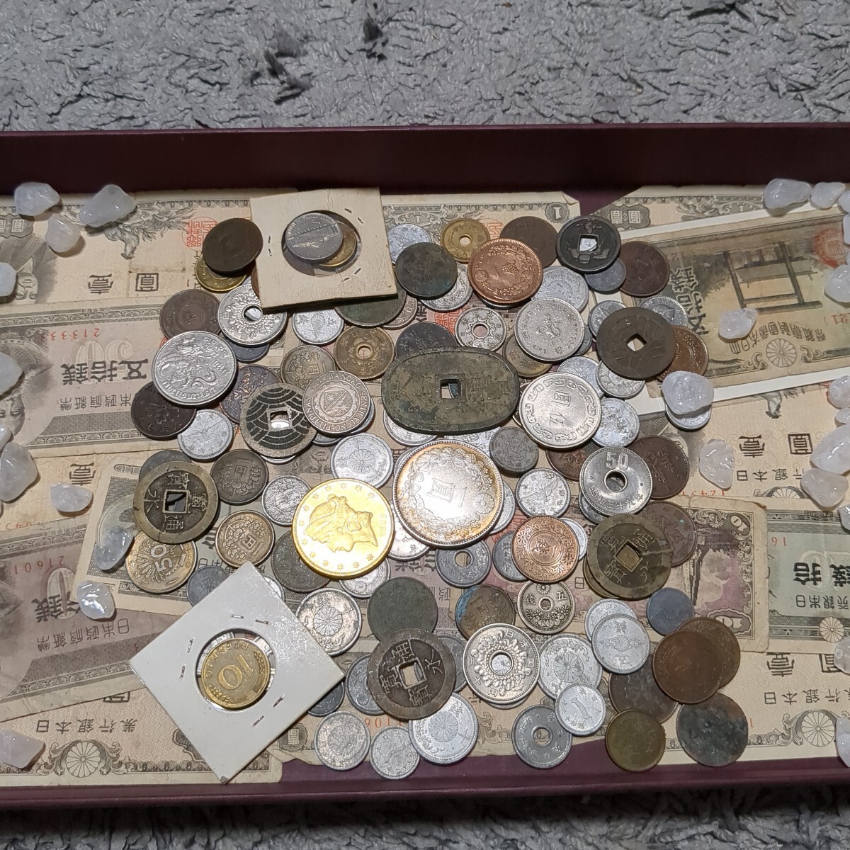  Япония старая монета небо гарантия через ... через . документ ... желтый медная монета синий медная монета дракон медная монета aluminium sen и т.п. много старая монета старая монета суммировать много медная монета дыра sen маленький штамп совместно 10.20