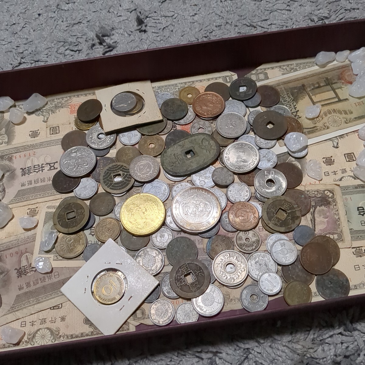  Япония старая монета небо гарантия через ... через . документ ... желтый медная монета синий медная монета дракон медная монета aluminium sen и т.п. много старая монета старая монета суммировать много медная монета дыра sen маленький штамп совместно 10.20