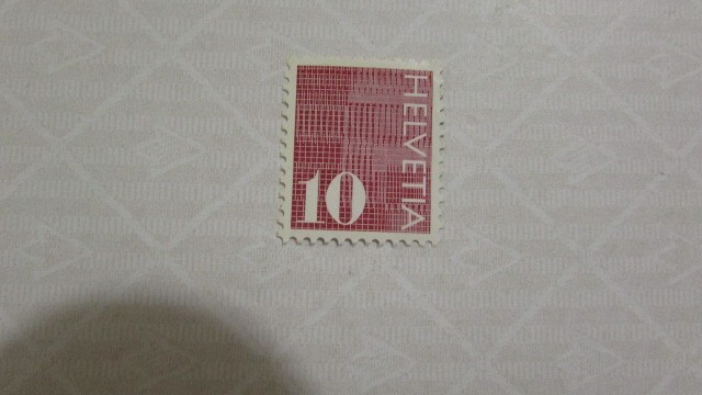 123 スイス 数字(1970) 1種完 1970-09-17_画像1