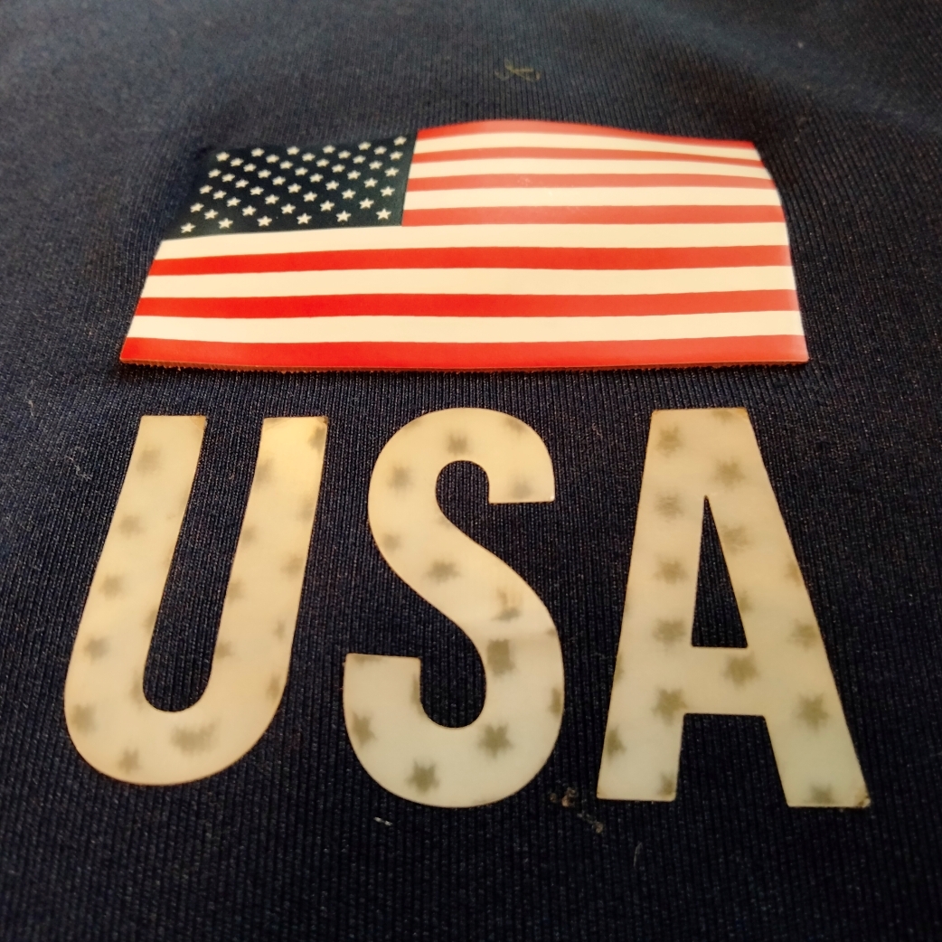 ADIDAS TEAM USA レギンス 女子バレー 代表チーム_画像2