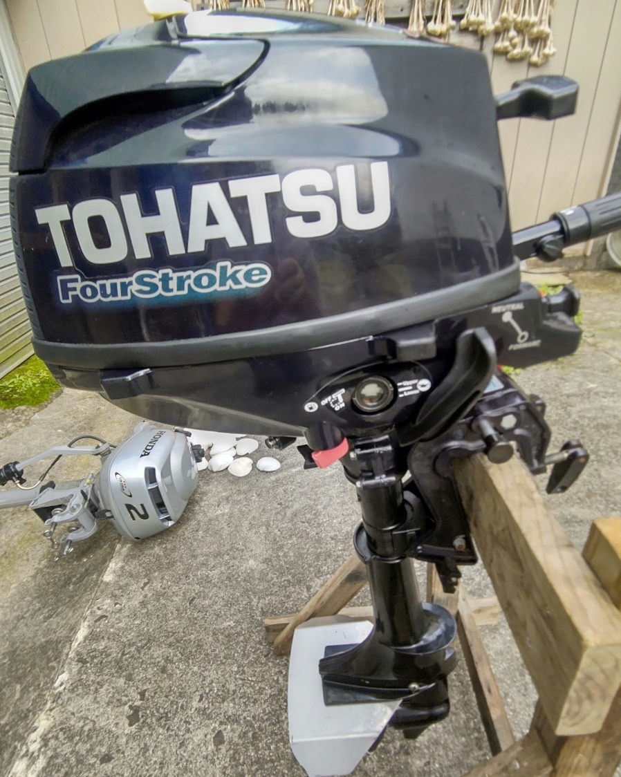 トーハツ 2馬力船外機 雅工房 WPC 雅factory_画像2