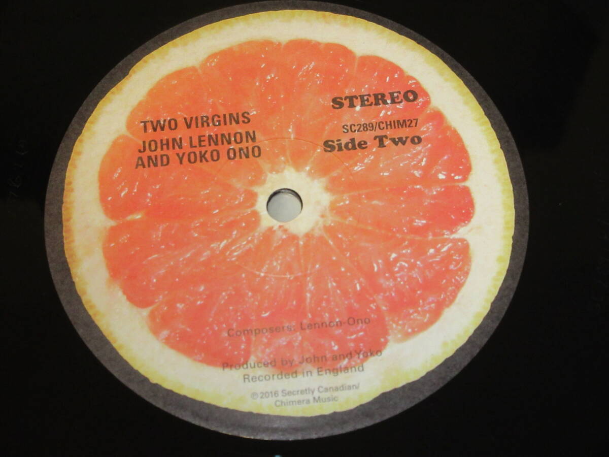 ◆◇JOHN LENNON & YOKO ONO(ジョン・レノン＆オノ・ヨーコ)【UNFINISHED MUSIC No. 1/TWO VIRGINS】米盤LP/ビートルズ関連◇◆_画像4