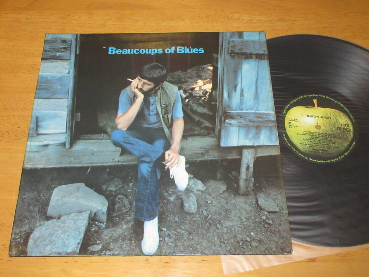 ◆◇RINGO STARR(リンゴ・スター)【BEAUCOUPS OF BLUES(カントリー・アルバム)】英盤LP/PAS 10002/YEX 799-1U/YEX 800-1U/ビートルズ関連◇_画像2