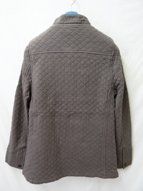 ARMEN アーメン　新品未使用　コットンキルトスタンドカラー　ブラウン　０サイズ_画像3