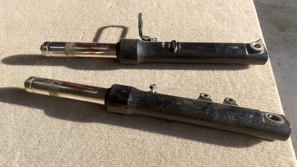 ホンダスペイシー100JF-13フロントショック漏れ無し_画像4