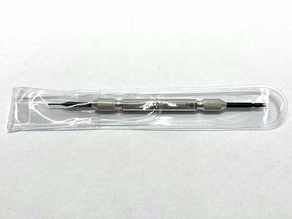 【新品・未使用】明工舎 MKS 46000 メイコー バネ棒外し 時計工具 Y先 I先 / おまけ付き ピン抜き棒 0.75mm 0.85mm / BY-1130_画像2