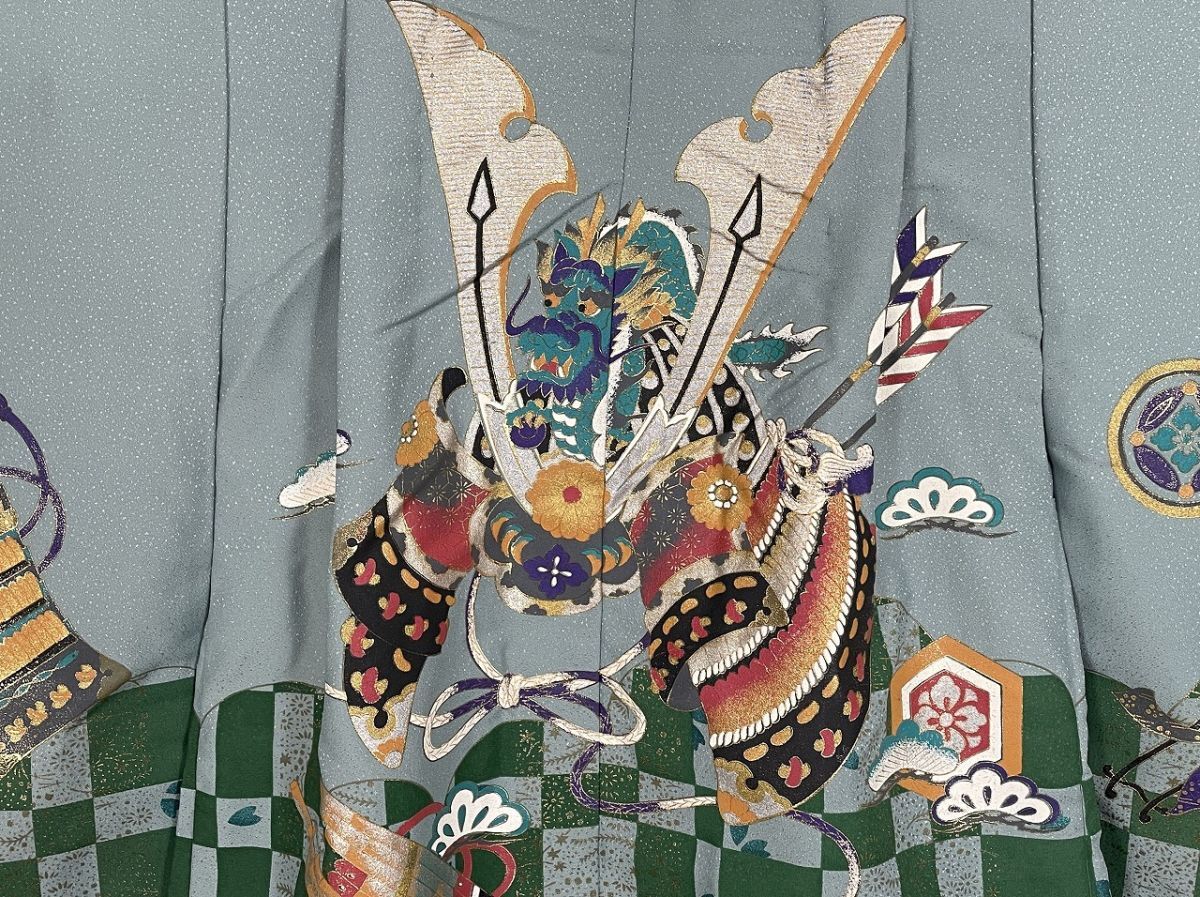 IROHA◆男の子 着物 羽織【tc2151】七五三 和装 ◆【中古】_画像5