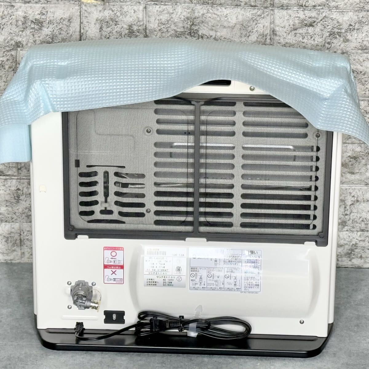 送料無料 新品!リンナイ 都市ガス用ファンヒーター 木造約11畳 コンクリ約15畳_画像4