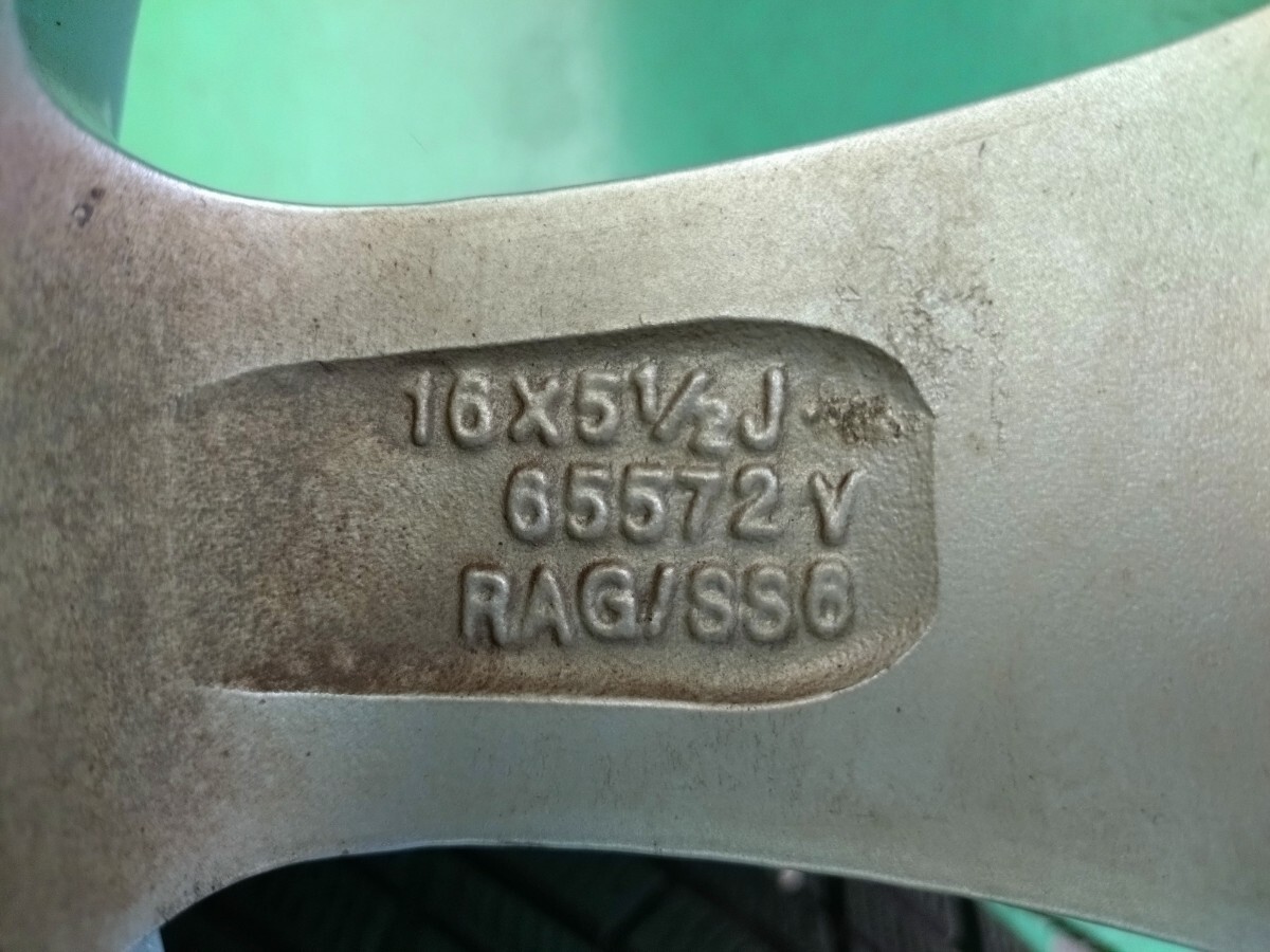 16インチアルミスタッドレスセット☆175/60R16☆＠51_画像4
