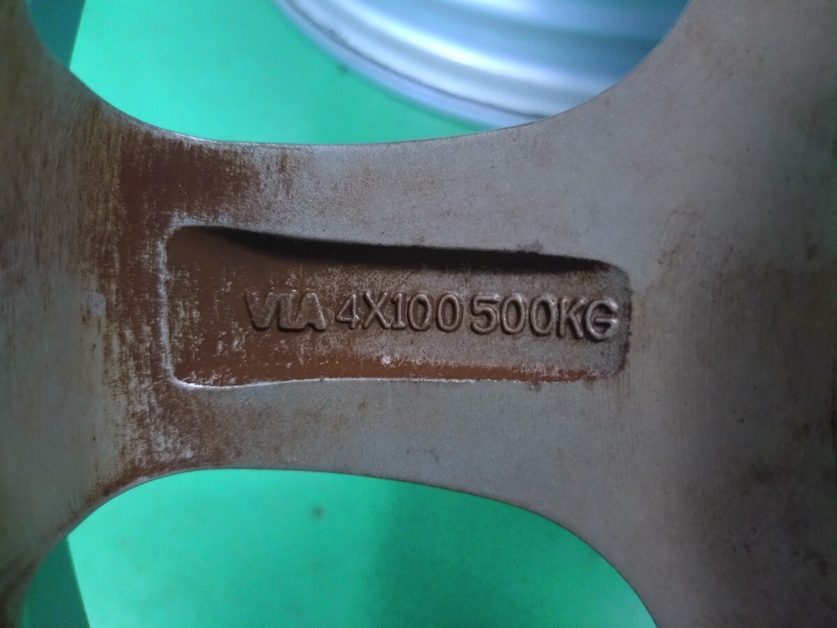 ☆４穴マルチ☆社外アルミホイール☆ジャンク品☆＠56_画像8