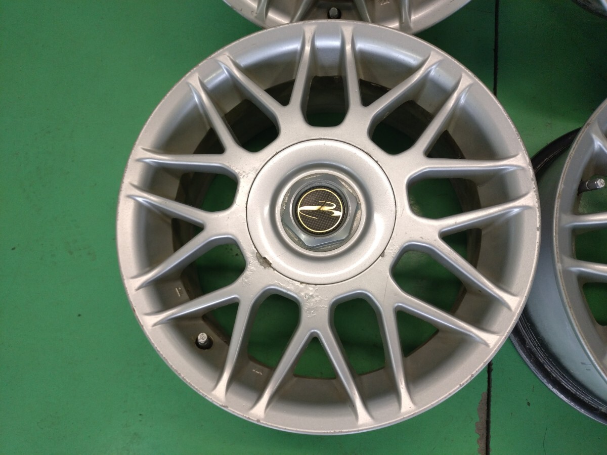 ☆５穴マルチ☆社外アルミホイール☆ジャンク品☆＠58_画像4