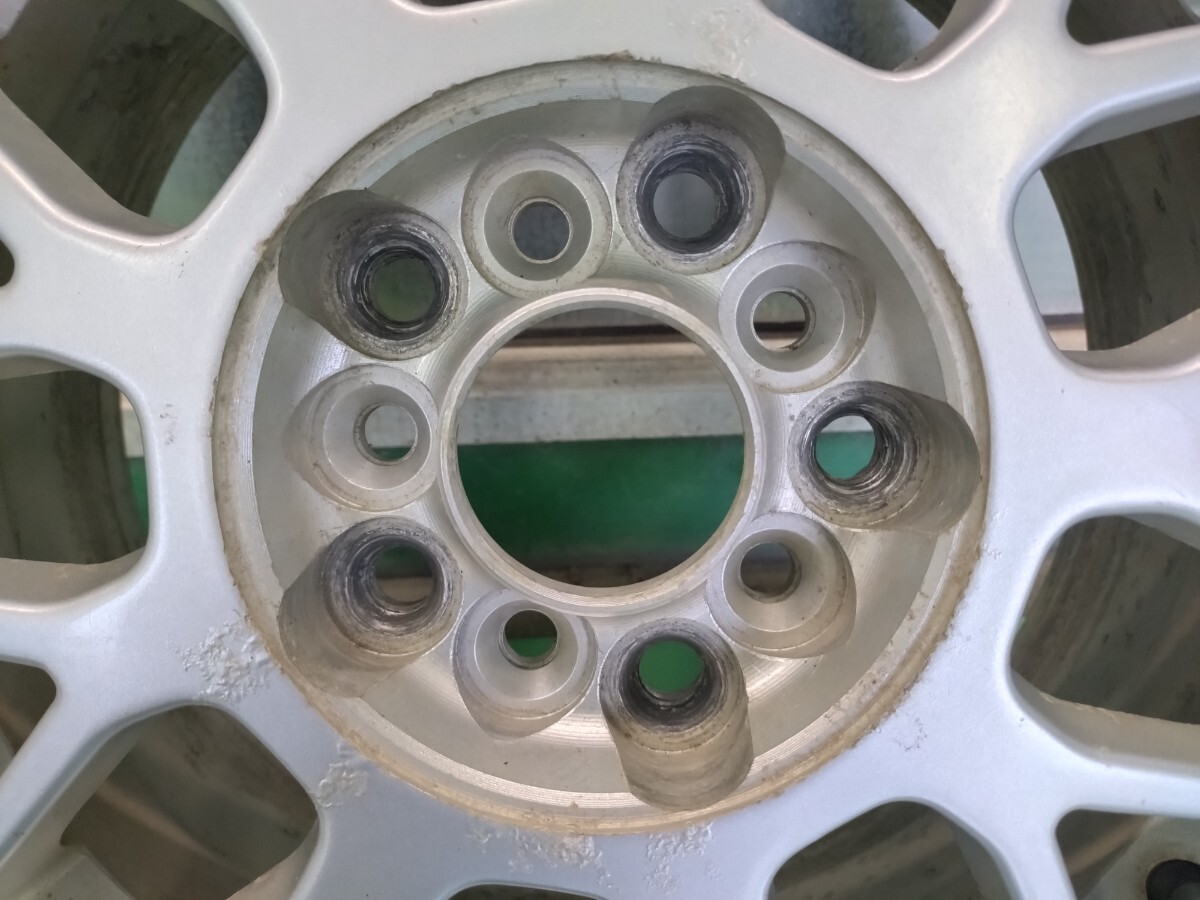 ☆５穴マルチ☆社外アルミホイール☆ジャンク品☆＠58_画像6