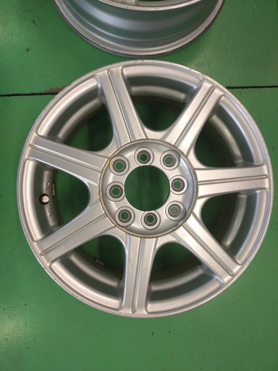 ☆４穴マルチ☆社外アルミホイール☆ジャンク品☆＠56_画像5