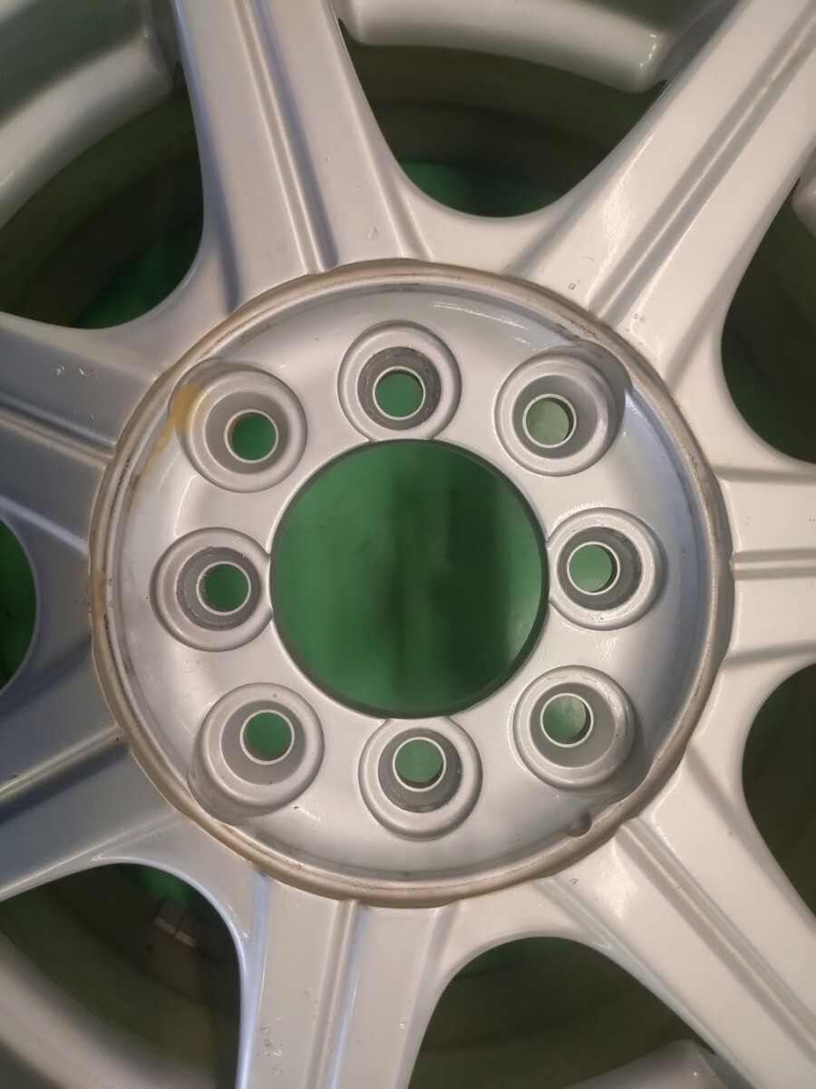 ☆４穴マルチ☆社外アルミホイール☆ジャンク品☆＠56_画像6